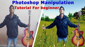 Photoshop Tutorial | Photo Manipulation Change Background & Blending