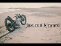 just run forward 砂浜を走るスーパーカブ #honda #スーパーカブ#chopper