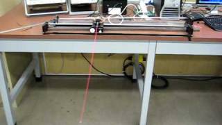 Open loop control of Cart Pendulum system - neglecting the mass of the pendulum