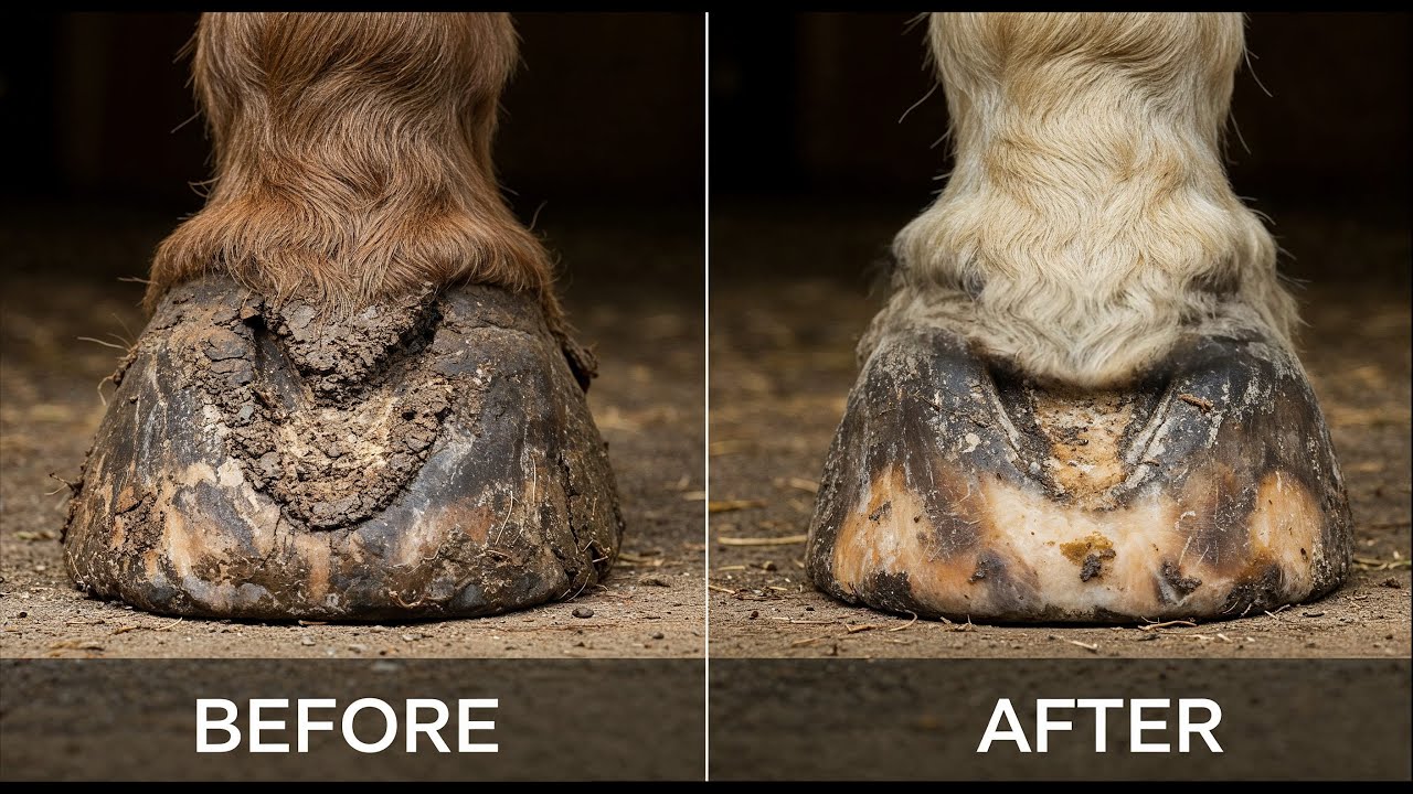 Watch Every Cut: Extreme Hoof Restoration by a Professional Farrier (ASMR)