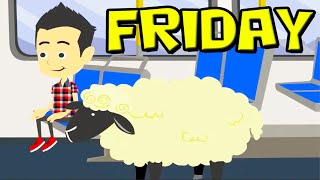 DAYS OF THE WEEK with Sid and His Sheep (Storytime Learning for Kids)