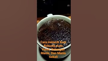 Thumbnail of Cara meracik Kopi Robusta Auto , Bisa Pahit, Bisa Manis ,bisa sedang
