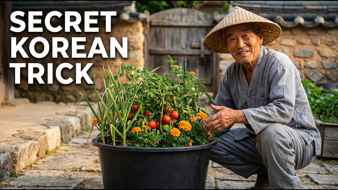 The Secret Korean Rule That Grows Vegetables 3x Quicker