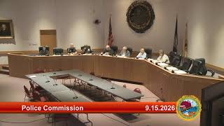 9.15.2026 Police Commission