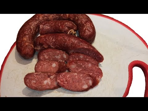 Evdə KOLBASA Hazırlanması \\ Evde SUCUK Nasıl yapılır ( market sucuğuna para harcamayın )