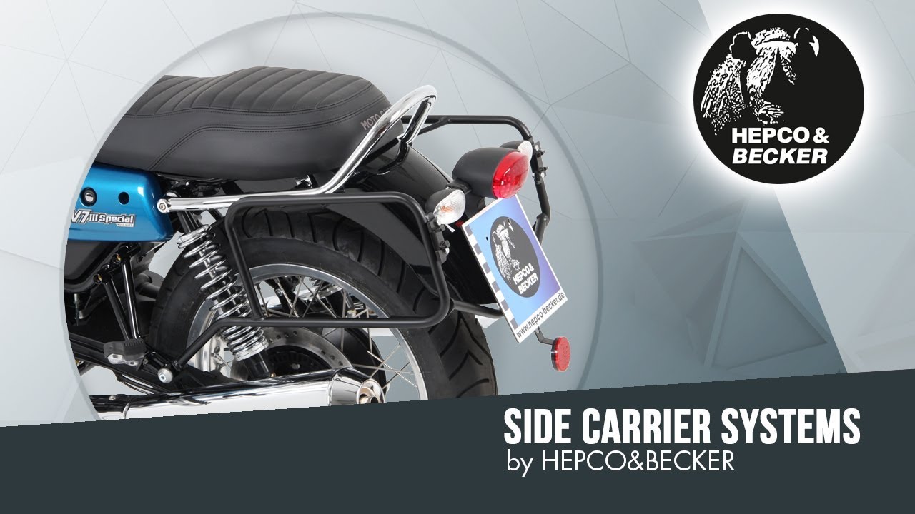 Side Case Carrier Lock-it black |Honda CBF 600 S/N