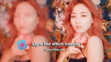 Video star LIGHT BLUR transition tutorial ! AE like فيديو ستار شرح انتقال البلور
