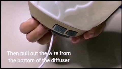DIY : How to fix and clean young living Diffuser (No mist coming out)