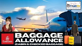 Emirates  Airlines - What You Should Know about Baggage Allowance | Cabin & Checked Baggage