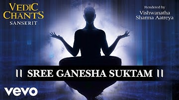 Sree Ganesha Suktam - Vedic Chants | Vishwanatha Sharma