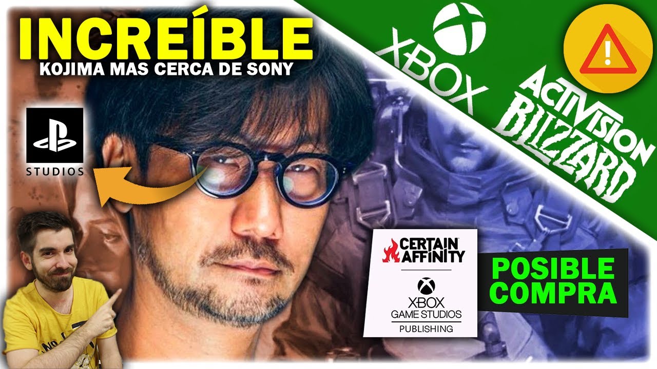 ???? Sony compra a Kojima y nuevo estudio en Xbox | Peligra Activision | Game Pass - Microsoft - Semons