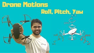 Understanding Roll, Pitch and Yaw in Drones