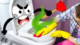 Secret Life Of Talking Food And Shy Things From The Bathroom - Doodland