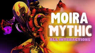 Moira Mythic ALL new interactions | Overwatch season 9