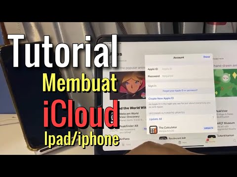 (LIVE !) Cara membuat Apple id / icloud  di iPad. Sampai berhasil men download aplikasi