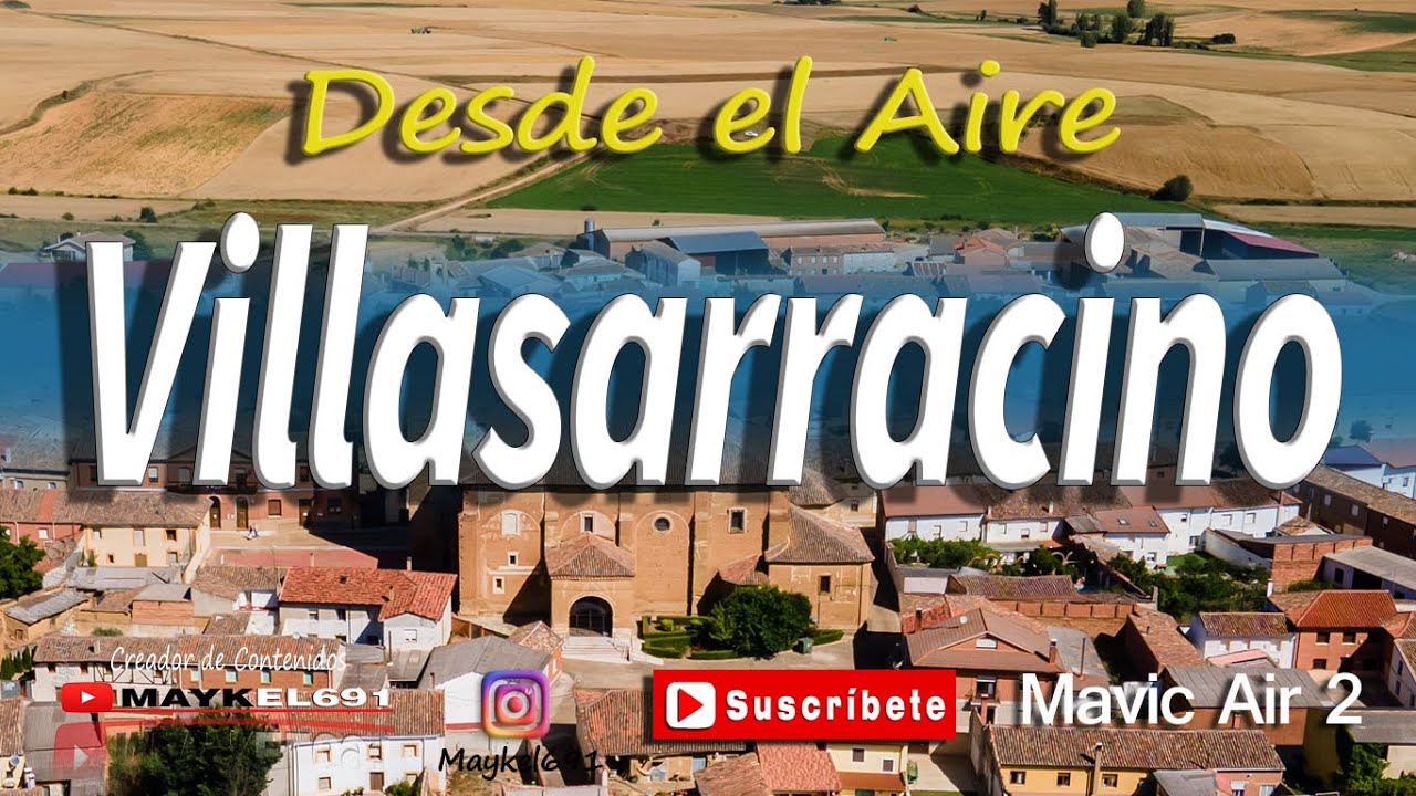 Villasarracino desde el aire / Drones Mavic air 2.