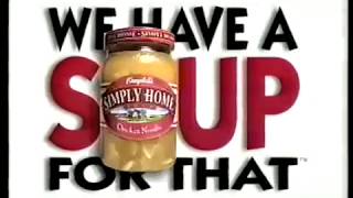 Campbell's Chicken Noodle Soup Ad- The World's First Interactive Snack (1999)