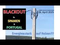 Blackout in Portugal April 2025
