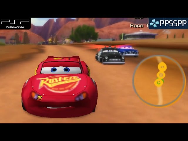 Cars 2 PSP Gameplay HD (PPSSPP) 