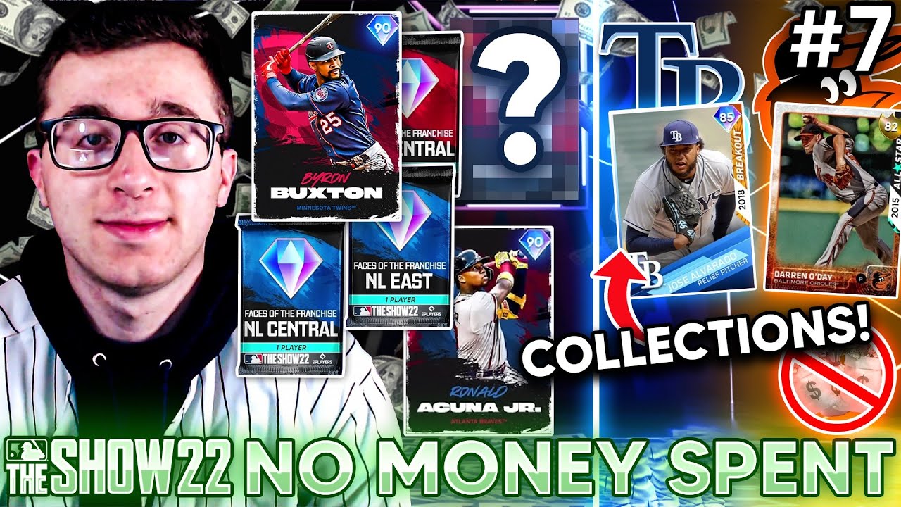 NO MONEY SPENT | FREE Diamonds & Finishing Collections! MLB THE SHOW 22 Diamond Dynasty! EP #7