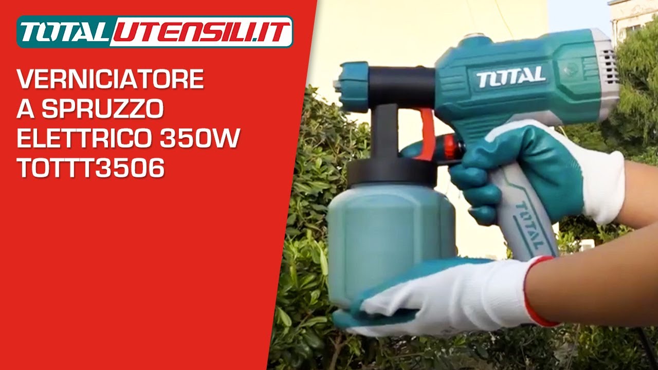 Verniciatore a Spruzzo Elettrico Total TOTTT3506 350W - TotalUtensili.it 