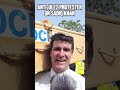 Anti-ULEZ protester on Sadiq Khan