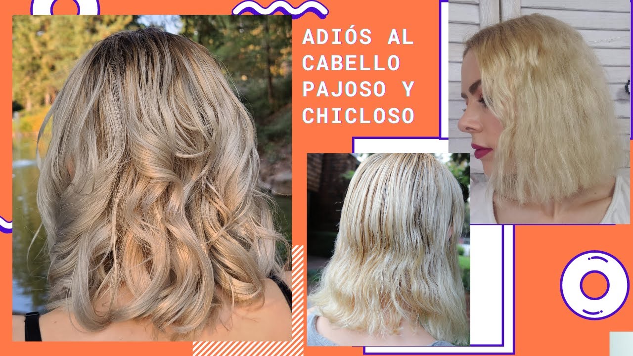 Recupero mi cabello chicloso, maltratado - crece cabello rapido, productos veganos. - YouTube