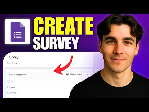 How To Use Google Forms To Create A Survey (Tutorial 2026)