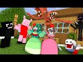Monster School : Siren Head, SCP-096, Piggy, Cartoon Cat vs Pro Monster - Minecraft Animation