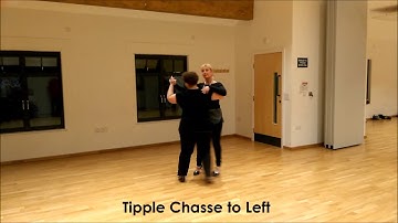 Quickstep: Tipple Chasse Combination at a corner to Lock Step