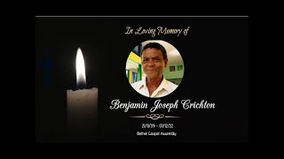 Celebrating The Life Of Benjamin Joseph Crichton