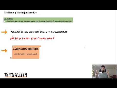 Video: Forskellen Mellem Middel, Median Og Tilstand