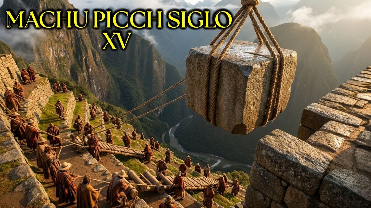 Así era Machu Picchu en el siglo XV reconstrucción IA