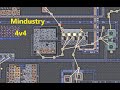 Mindustry Gameplay - 4v4 PVP - Full Match