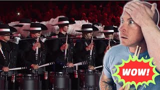 Drummer Reacts To - AMAZING TOP SECRET DRUM CORPS FIRST TIME HEARING Reaction