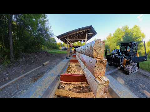 Setting up a Log Cabin Building Operation