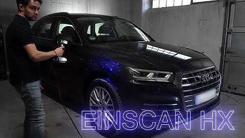 Hybrid Blue Laser & LED Light Source Handheld 3D Scanner EinScan HX Demo - 3D Digitizing Solution
