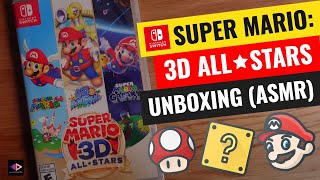 Unboxing Super Mario 3D All Stars for Nintendo Switch (ASMR and Gameplay) - 35th Anniversary Edition