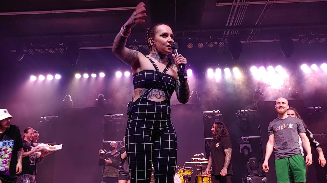 JINJER - Territorial Pissings (Nirvana cover)(feat. Chris Garza & Alex Lopez) live in Tempe, AZ 2021