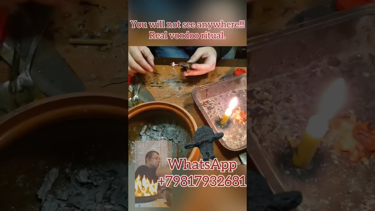 Love Magic. Real video voodoo ritual. 