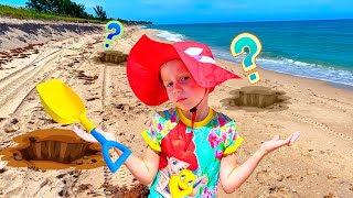 Nastya And Dad Funny Story Of A Trip To A Beach For Kids