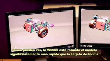 AMD Firepro W5000 vs Quadro K2000. SPECviewperf 12. [Subtitulado]