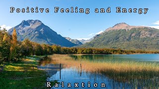 Happy Relaxing music for stress relief|Natural Sounds for waterfall and Birds chirping#relaxtion