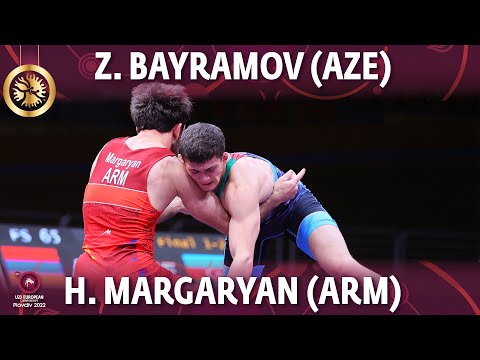 GOLD FS - 65 kg: H. MARGARYAN (ARM) v. Z. BAYRAMOV (AZE)
