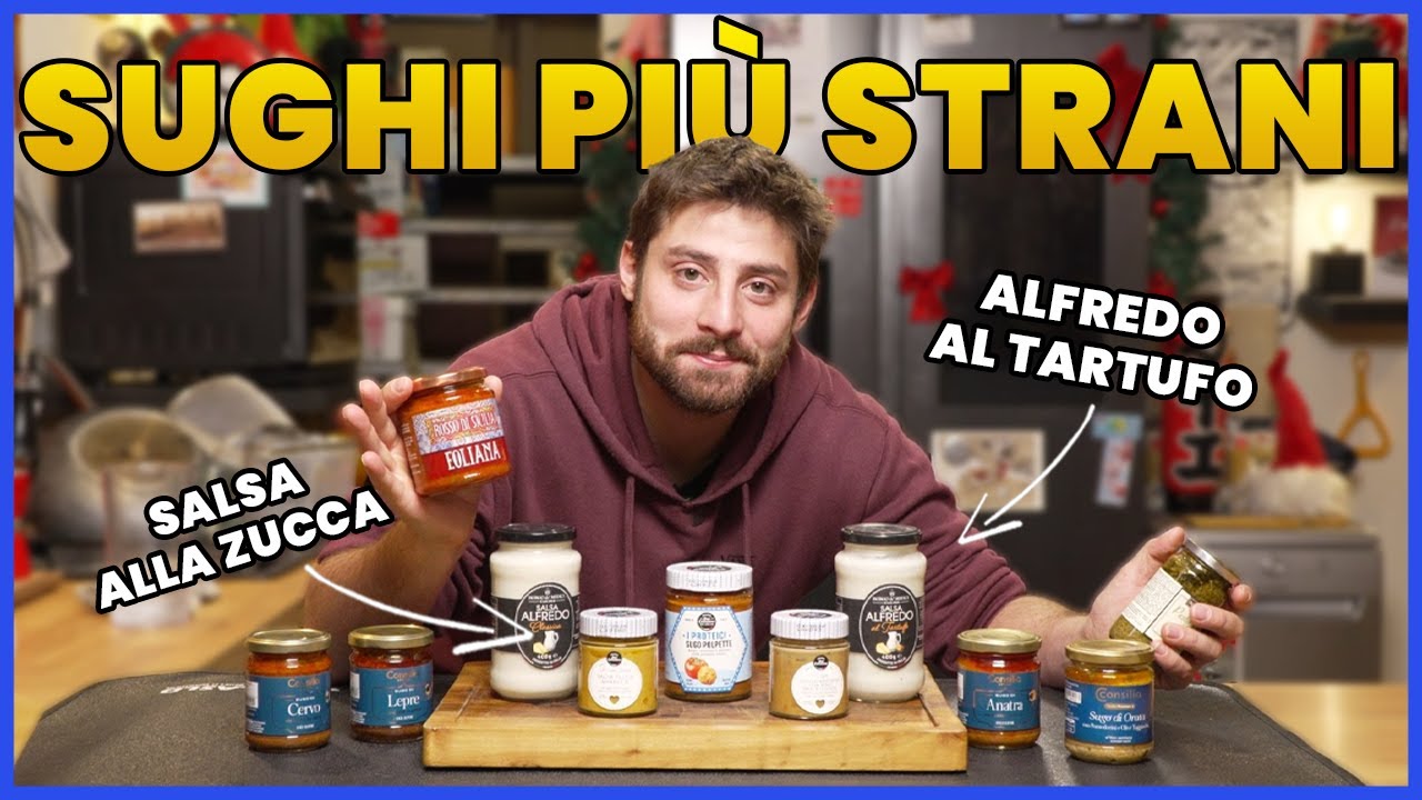 PROVO TUTTI i SUGHI più STRANI del SUPERMERCATO | PRATTQUELLO