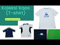 Koleksi kaos oblong tshirt adidas le coq sportif kappa descente nike uniqlo  thrift shop