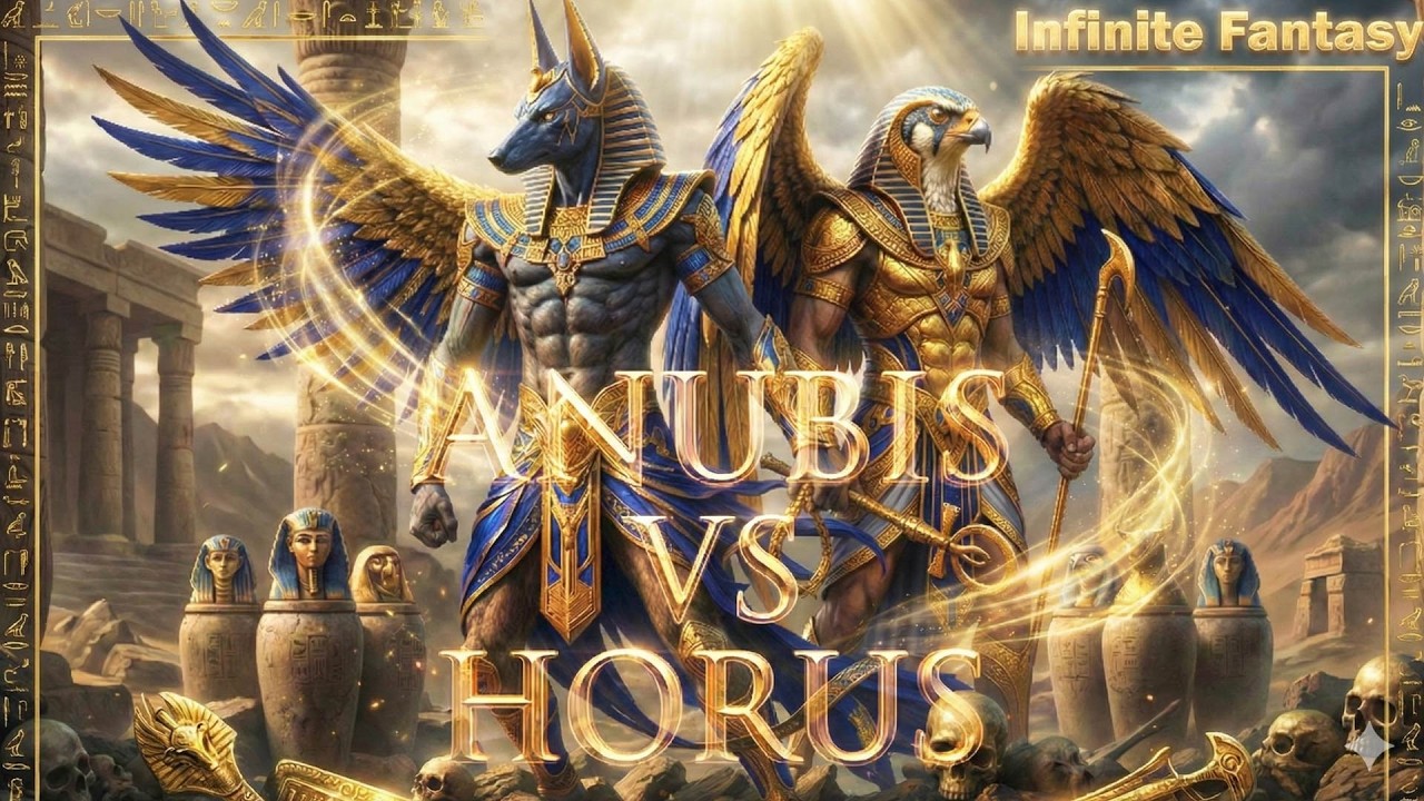 Anubis vs Horus: The Trial That Changed the Gods | Justice vs Mercy. #ai
