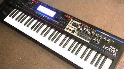 Roland Juno Gi Synth: The sounds