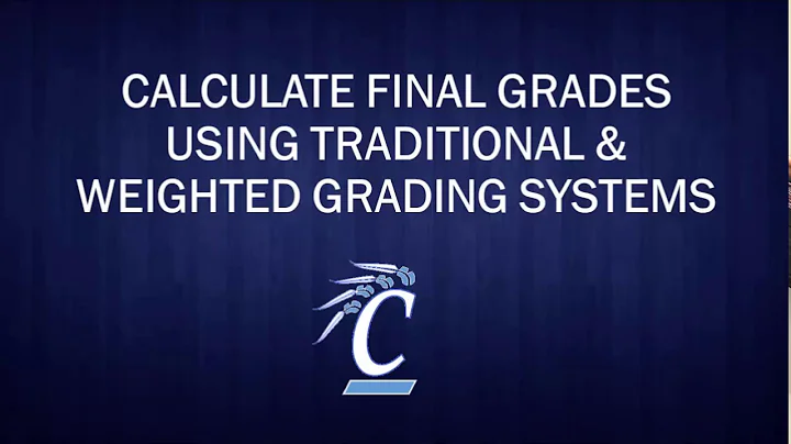 Calculating Final Grades