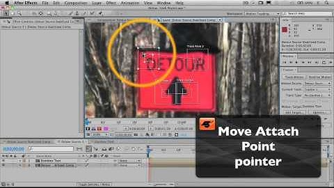 After Effects CS5 201: Motion Tracking and Stabilization - 18 How Corner Pinning Works and Tracking